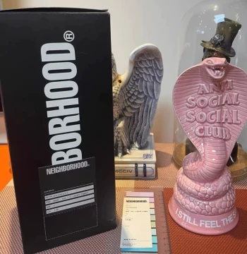 NBHD x ASSC Cobra Incense Burner - Trendy Brand Ceramic Home Decor Indoor Ornament Aromatherapy Holder