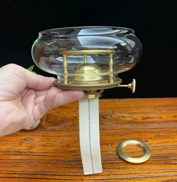 Air Lamp Burner Conversion Parts, Tea Stove Accessories, Dedicated Burner for Bottle Retrofit with Tripod and Windshield