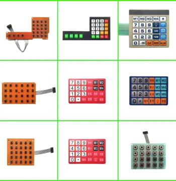 Electronic Scale Accessories: Keypad Membrane, Keyboard Circuit Board, Computer Board, Input Keys, Digital Display Panel