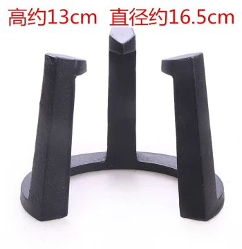 Tripod Cast Iron Stove Stand Iron Teapot Stand Fire Bowl Wind Stove Tea Stove Accessories Alcohol Lamp Matching Tripod