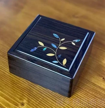 Authentic Rosewood Wooden Bracelet Box for Jade and Emerald Collection, Chinese Style Jewelry Storage for Necklaces and Beaded Bracelets