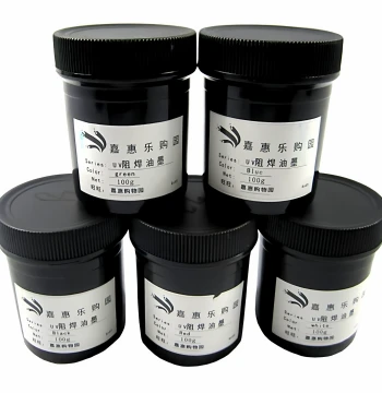 UV Solder Mask Ink PCB Board Manufacturing UV Lamp Curing Copper Board Solder Mask Layer Protective Paint UV Exposure