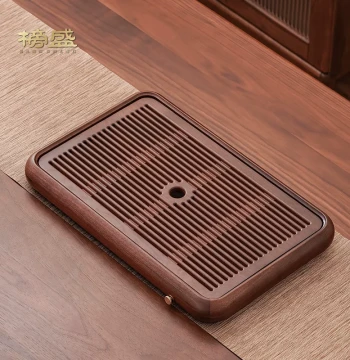 Bangsheng Rosewood Solid Wood Tea Tray 2026 New Model for Home Living Room Small Serving Tray Premium Dry Brew Tea Station Set