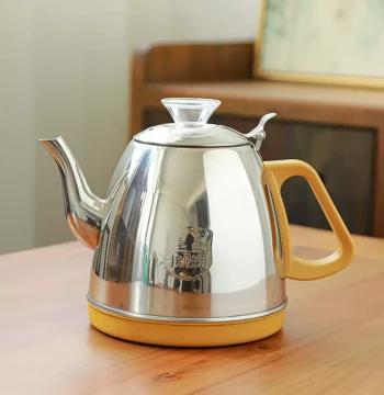 Kettle, Automatic Water-Filling Tea Stove Matching Automatic Rotating Water Addition Tea Set, Single Pot, Single Independent Unit