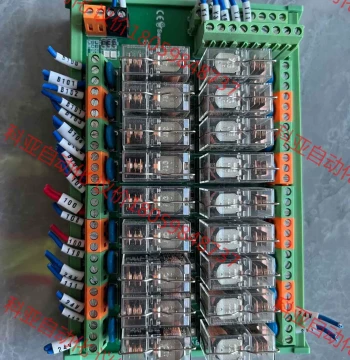 18-Channel Omron Transparent Electromagnetic Relay Module - PLC Output Amplifier Board and Universal Controller Module