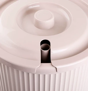 Tea Set with Lid Tea Waste Bucket, Drainage Bucket, Thickened Tea Water Bucket and Trash Bin