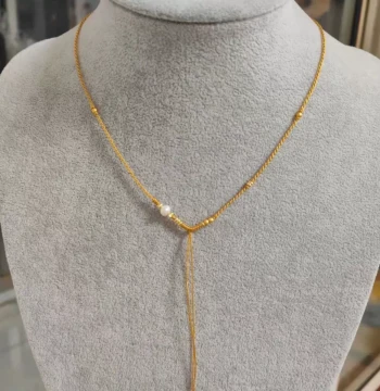Xiaohuo Viral Pure Handmade Ultra-Fine Necklace Cord for Women, Adjustable Fortune Tag and Ruyi Lock Pendant for Men and Women