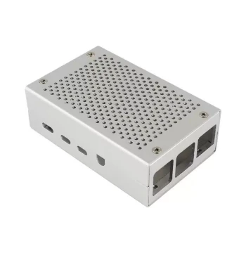 Raspberry Pi 4 Metal Case, Raspberry Pi 4th Gen Aluminum Alloy Enclosure for 4B Motherboard with Heat Dissipation Accessories
