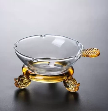 High-Temperature Resistant Glass Tea Strainer and Filter Mesh for Brewing, Compatible with Sharing Pitcher and Kung Fu Tea Sets