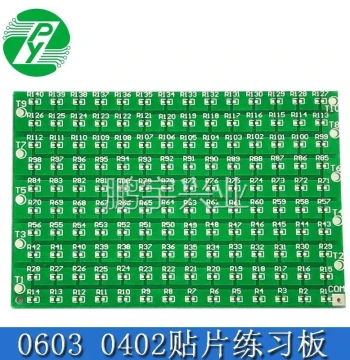 0402 0603 Package SMD Soldering Practice Board, Electronic DIY Soldering Board, Experimental Circuit Board, Display Board