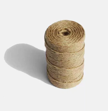 2mm Yellow Jute Rope for Handmade Weaving – Decorative Photo Wall Cord in Creative Retro Style, DIY Fine Twine for Bundling