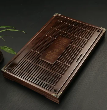Tianjing Life Raw Wood Solid Wood Tea Table Tea Set Tea Tray Solid Wood Kung Fu Home Tea Sea Drawer-Style Drainage Tea Pool
