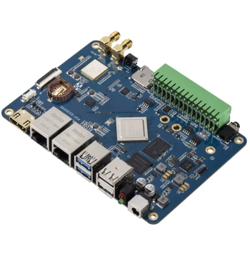 Raspberry Pi 4B Alternative, Rockchip RK3568 MINI PC, Android Quad-Core Embedded Motherboard Development Board