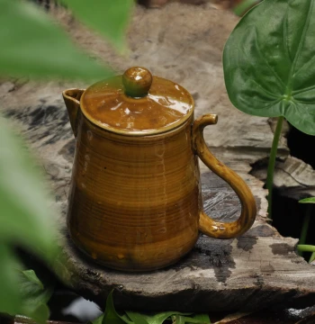 Handmade Old-Style Earthenware Pot Chinese Aesthetic Vase Japanese Teapot Wine Jar Lard Jar Salt Jar Storage Ceramic Pot
