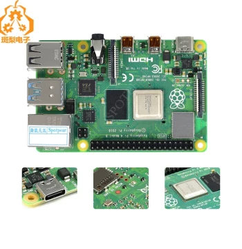 Raspberry Pi 4 Model B Motherboard – 8GB Development Board (Also Available in 4GB and 2GB); Compatible with Linux; Also Supports 3B+