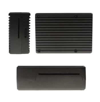 Raspberry Pi 4B Heat Dissipation Case, Metal 4th Gen B Shell, Raspberry Pi 4 Aluminum Alloy Protective Housing for Motherboard