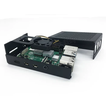 Raspberry Pi 4 Case Aluminum Alloy Metal Heat Dissipation