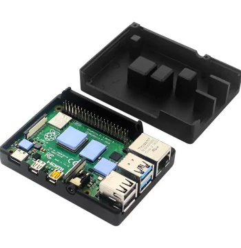 Raspberry Pi 4B Heat Dissipation Case, Metal 4th Gen B Shell, Raspberry Pi 4 Motherboard Aluminum Alloy Protective Case