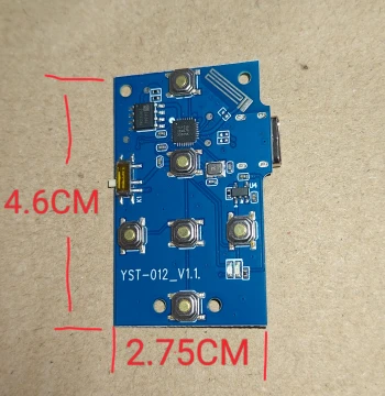 DIY Bluetooth Remote Keyboard Bluetooth Selfie Stick Circuit Board Bluetooth Direction Keys Confirm Key Up Down Scroll