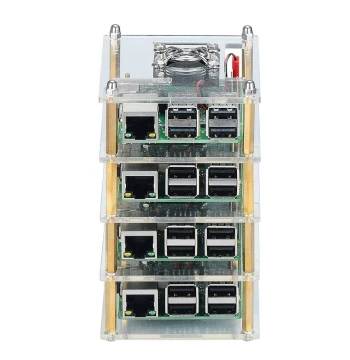 Raspberry Pi Case Acrylic Stackable Multi-Layer