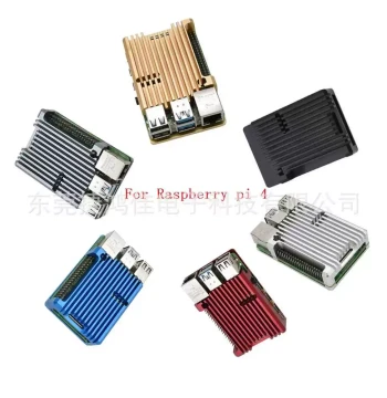 Raspberry Pi 4 Case Metal Aluminum Alloy Heat Dissipation