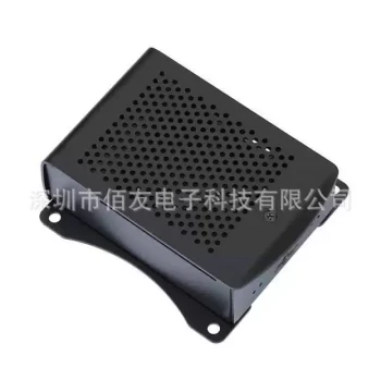 Raspberry Pi 4th Gen Case Metal Aluminum Alloy 4B+ Type Heat Dissipation Shell Raspberry Pi 4 Motherboard Box Accessories