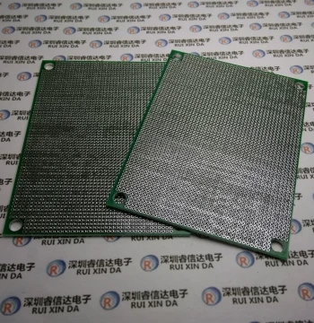 Double-Sided Tin-Plated Board 60*80mm, 1.27/2.0/2.54mm Pitch, Universal Board, Prototype Board, Perfboard
