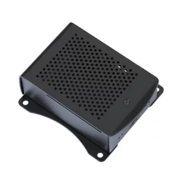 Raspberry Pi 4 Aluminum Metal Case - Heat Dissipation Chassis Box for Raspberry Pi 4B+ and Accessories