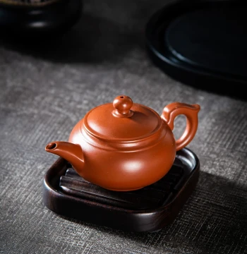 Chaozhou Traditional Classic Model Zisha Teapot Brewing Pot Home Kung Fu Small Size Handmade Zhuni Hongni Zisha Teapot
