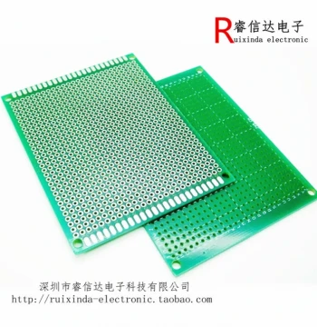 PCB Universal Board 2.54mm Pitch 7*9cm - Prototype Board, Single-Sided Tin-Plated General Purpose Board 70x90mm