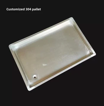 Custom Made 304 Stainless Steel Tea Table Water Catchment Tray Tea Station Drainage Tray Thickened Leak-Proof Bottom Plate Tea Tray Accessories
