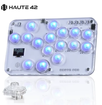 Hitbox Haute42 Fighting Keyboard for Raspberry Pi, Switch, Street Fighter 6, PC, S Series
