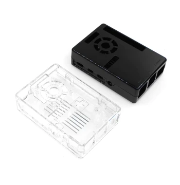 Raspberry Pi 4th Gen - Raspberry Pi 4B ABS Plastic Case with Motherboard Mounting and Heat Dissipation Protective Housing