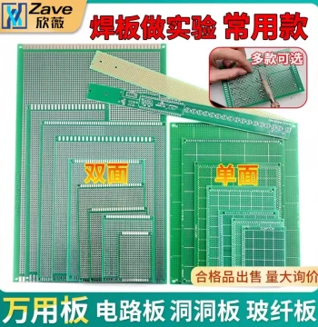 Universal Double-Sided PCB Prototype Board: Tin-Sprayed Fiberglass Epoxy Perfboard in Sizes 5*7*9*10*15*20CM