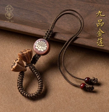 Original Hand-Woven Cultural Play Hanging Cord Zisha Teapot Lid Protection Anti-Drop Rope Teacup Lid Handmade Hanging Cord Teapot Lid Tether