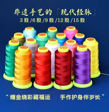 Hand-Braiding Cord – 3/6/9/12/15 Strand Options for Necklaces and Bracelets; Durable DIY Material for Handmade Jewelry