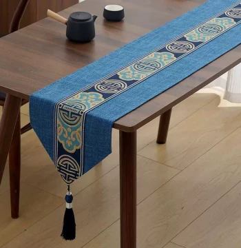 New Chinese Style Small Table Runner, Zen Tea Table Mat Cloth, Chinese Style Tea Table Fabric, Tea Mat Decorative Long Narrow Tablecloth
