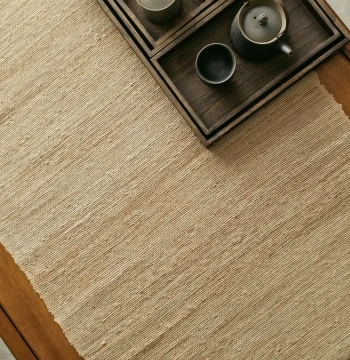 Wabi-Sabi Style Tea Mat Japanese Handmade Tea Flag Zen New Chinese Style Linen Vintage Table Runner Tea Table Decorative Cloth