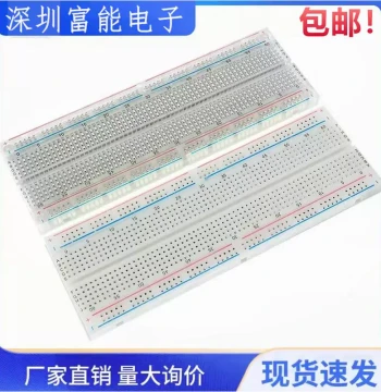 Transparent Breadboard MB-102 Breadboard Circuit Board Experimental Board Universal Board 165×55×10mm