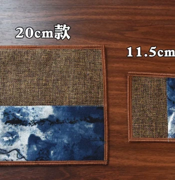 Classic Fabric Teacup Coasters: Heat-Insulating Decorative Japanese Style Tea Mats with Chinese Vintage Aesthetic