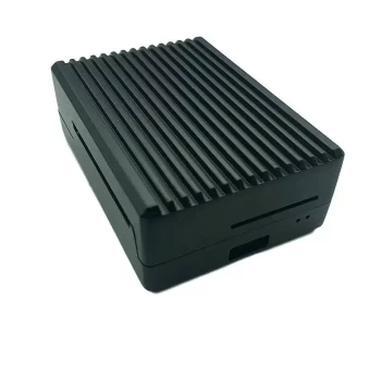 Raspberry Pi 4B Case Heat Dissipation Metal Enclosure for 4th Gen Raspberry Pi 4 Motherboard Aluminum Alloy Protective Shell