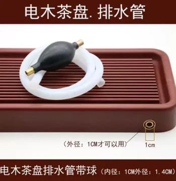Universal Bakelite Tea Tray Drainage Tea Table Guide Pipe Downpipe Tea Set Outlet Hose Connection Elbow Tea Ceremony Accessories