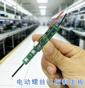 Electric Screwdriver Driver Board with LED: Forward/Reverse Control Board for Electric Screwdriver Pen and DC Motor Mainboard