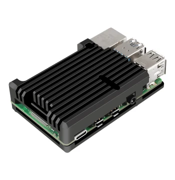 Raspberry Pi 4 Case Aluminum Alloy Armor Enclosure with Heat Sink