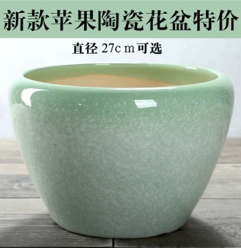 New Large Ceramic Planter Nordic Style Creative Indoor/Outdoor Money Tree Pothos Pot Clearance