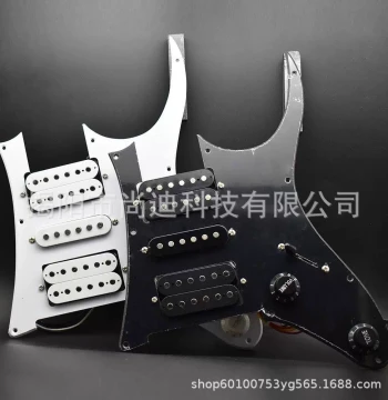 ST White Pearl HSH Electric Guitar Pickguard Pickup Wiring Humbucker Pickups Guitar Instrument Accessories