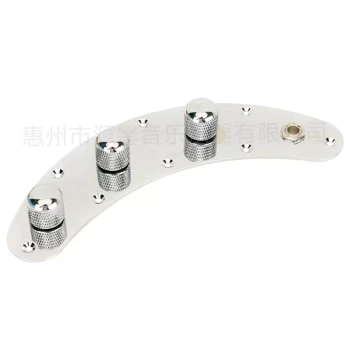Yuanxin Electric Guitar Parts PB Bass Wiring Tone Volume Control Iron Plate Assembly