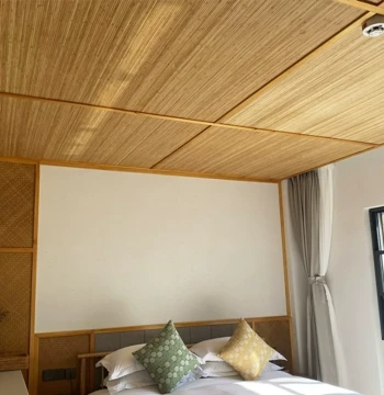 Bamboo Strip Bamboo Curtain Bamboo Mat Renovation Material Hotel Homestay Wooden House Restaurant Tea House Ceiling Background Wall Retro Decor