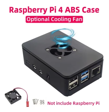 Raspberry Pi 4B Case with Fan Mount