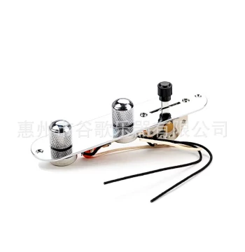 Instrument Guitar Parts TL Chrome Metal Control Plate Wiring